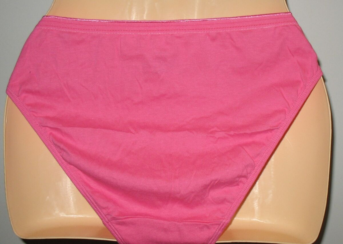 THE BEST FITTING PANTY IN THE WORLD - NEW - S / 5 - PINK 100% COTTON BIKINI