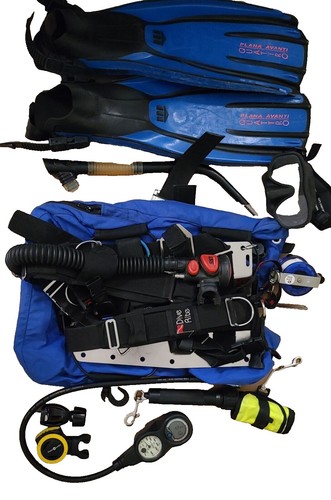 Hollis M-1 Frameless Mask Scuba Snorkeling Tech Diving Free Dive