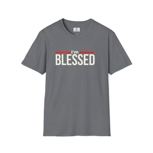 Blessed Unisex Softstyle T-Shirt Inspirational Tee Faith-Based shirt - Picture 8 of 15