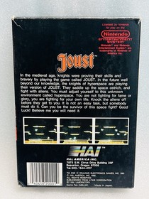 Joust Nintendo Entertainment System NES CIB W/ Manual