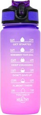 Kids Water Bottle for School Motivational Water Bottle 20 Oz On-the-Go Hydration