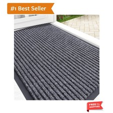 Front Door Mat 29.5x17, Waterproof Heavy-Duty Indoor Outdoor Doormat