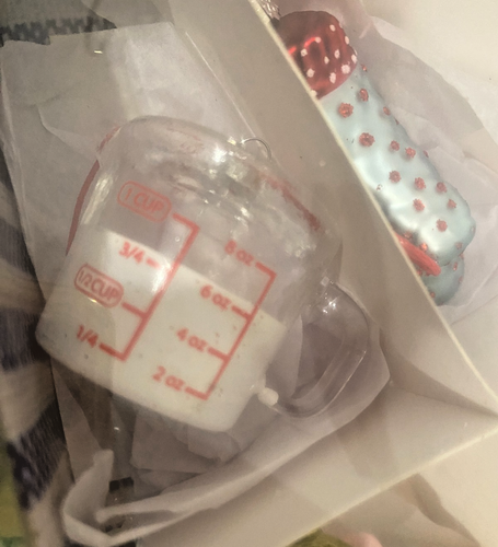 Cody Foster Baking Ornament Set 6 NIB Retro Kitchen Chef Holiday Foodie Gift Box - Picture 5 of 7