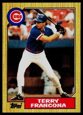 1987 Topps #785 Terry Francona - EX