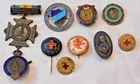10x WW1 WW2 WORLD WAR ONE TWO RED CROSS NURSE NURSING MILITARY ETC ENAMEL BADGES