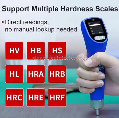 1x NEW Linshang LS256 Ultrasonic Hardness Tester for Metal Coatings Plating