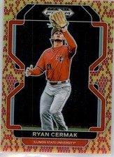 2022 Panini Prizm Draft Picks SNAKE SKINS PRIZMS Baseball Cards Pick From List