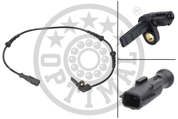 Optimal 06-S455 Sensor, Raddrehzahl FüR Renault Megane III Coupe (DZ0/1_)-image