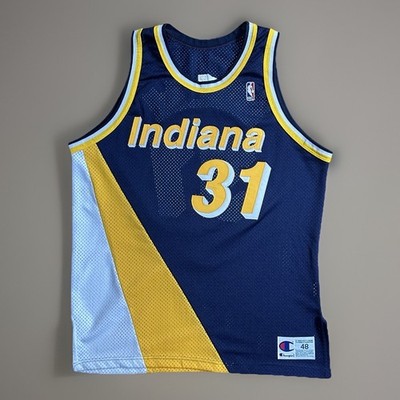 NEW Authentic Champion USA Reggie Miller PACERS NBA Trikot Basketball Jersey 48