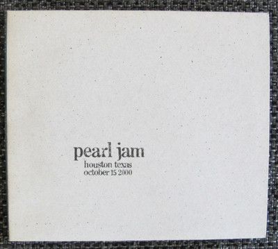 Pearl Jam -  Houston 15.10.2000 - Live (2CDs)