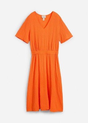 Neu Midikleid Gr. 36 Mango Damen-Midi-Kleid Sommerkleid Casual-Dress