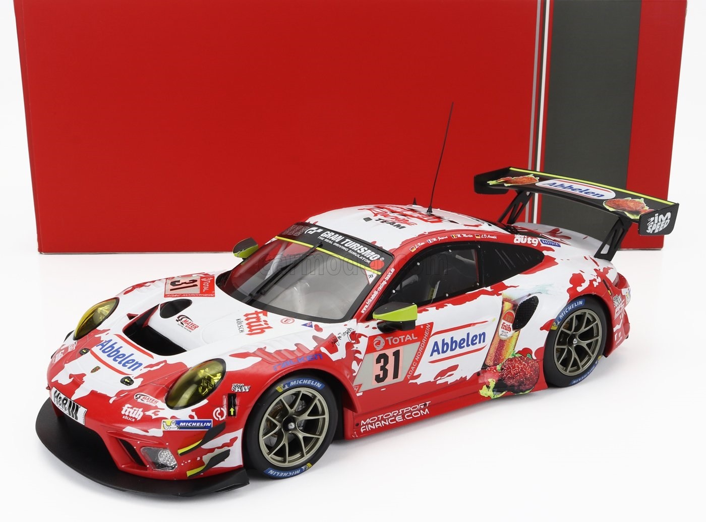 Porsche 911 GT3 R N31 IXOMODELS, le cadeau idéal pour fan de sport automobile
