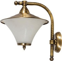 AußEn Lampe Messing Glas Schirm Rustikal Wandleuchte Balkon Terrasse Haus Kore