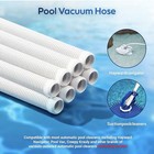 Pool Vacuum Hose 36 in Extendable Plastic, 1.5 in to 1.25 in, Hose — photo 1