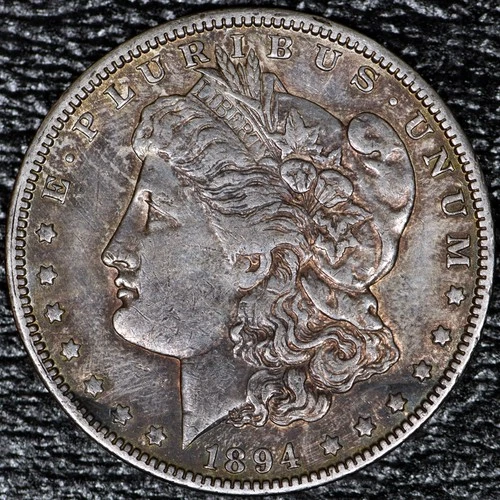 1894-O Morgan Silver Dollar $1 - Problem-Free VF Very Fine ++