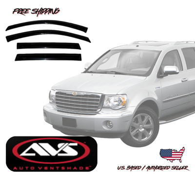 2007-2009 Chrysler Aspen AVS Window Vent Visors Rain Dust Guard Deflector 4PC.