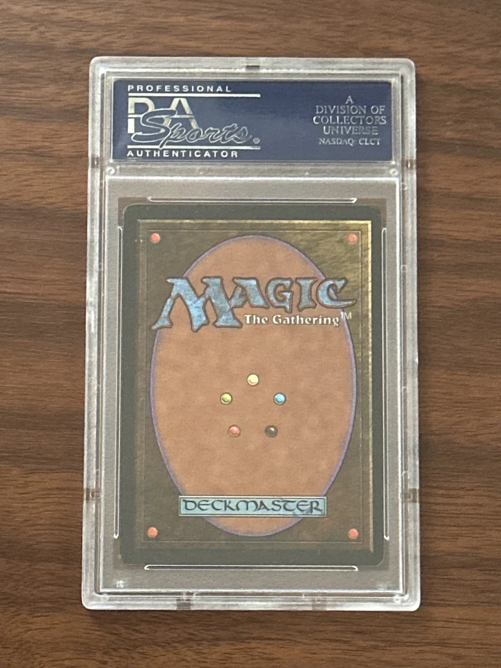 1994 Magic The Gathering Antiquities Triskelion Antiquities PSA 9 - Image 2 of 2
