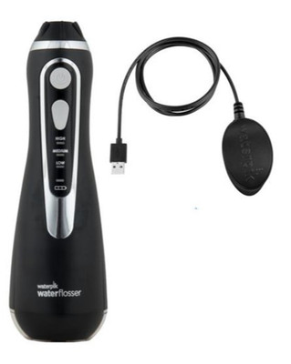 Used Few Times- Waterpik Cordless Advanced 2.0 Water Flosser Black (no tips/box)