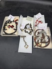Lot of Vintage Costume Jewelry BOHO, Art Deco, Cowboy