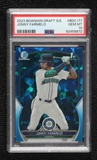 2023 Bowman Chrome Draft Sapphire Edition Jonny Farmelo PSA 10 GEM MT 1k9t