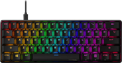 HyperX - Alloy Origins 60% Wired Mechanical Linear Red Switch Gaming Keyboard...