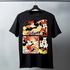 Disney Cute Mickey And Minnie Mouse Tshirt Men Women
