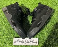 Nike Air Jordan 4 Retro Black Cat Preschool Sizes Nby Ib4388-010