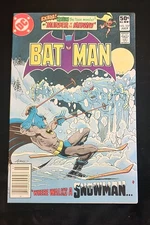 Batman #337 DC Comics 1981 Snowman Newsstand Edition