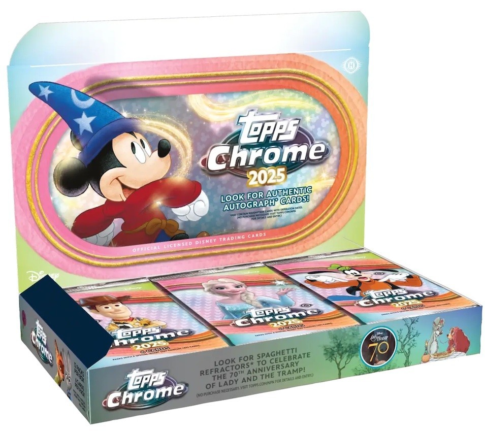 2025 Topps Chrome Disney Base - Complete Your Set - Pick Your Card