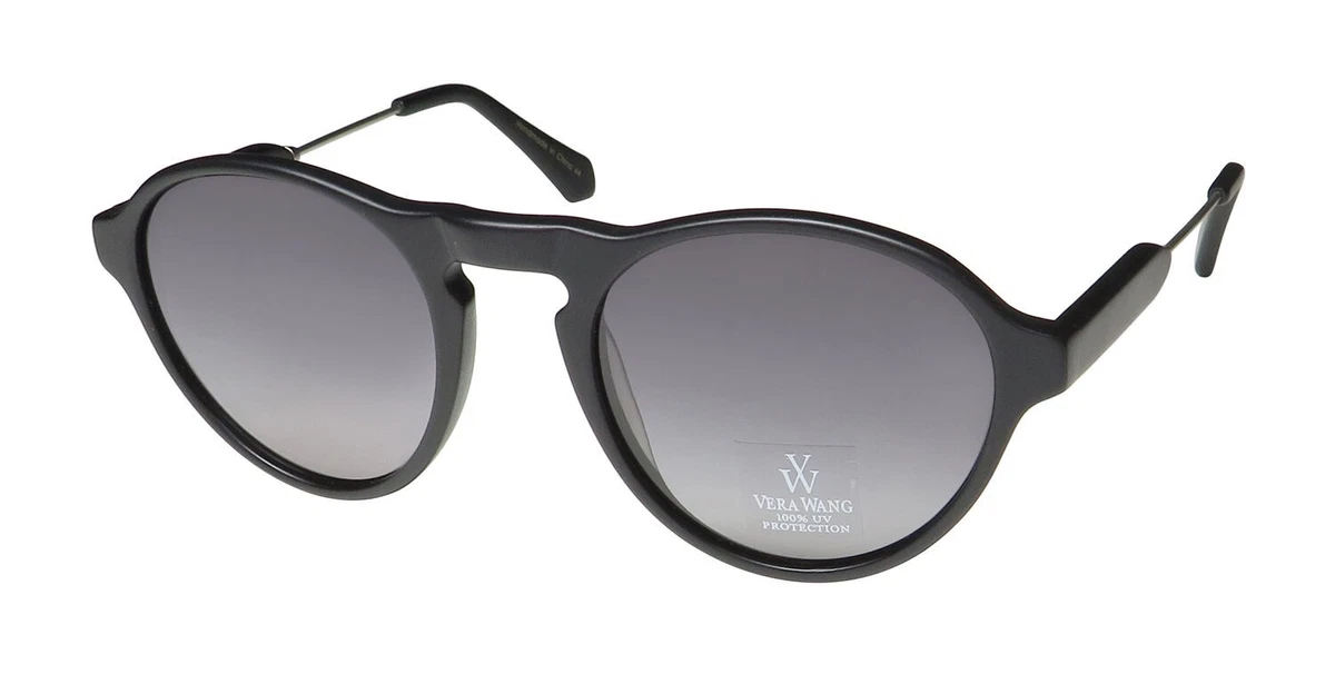 Vera Wang Simone Brown Sunglasses Tortoise Shell Frame Brown Lenses 140mm w Case Kính râm ¥SL ⚜️Lens 55/19/145 - Made in Italy main image 3