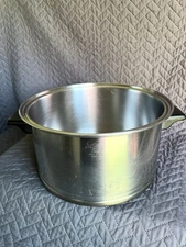 Lifetime Cookware T304 Stainless Steel Custom Designed 6 Qt Stock Pot ✳️ NO LID