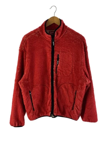 Giacca Supreme Altro Pile S Poliestere Rosso Kate Moss Usata