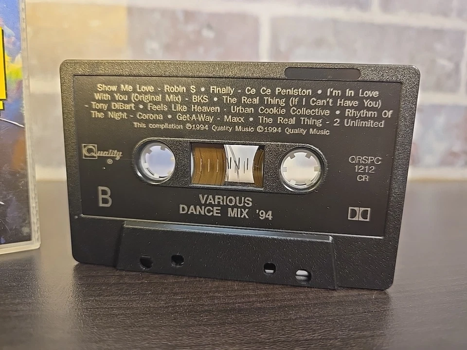 MuchMusic Dance Mix '94 (Various Artists) Cassette 1994 Dance Music Compilation - Image 3 of 4