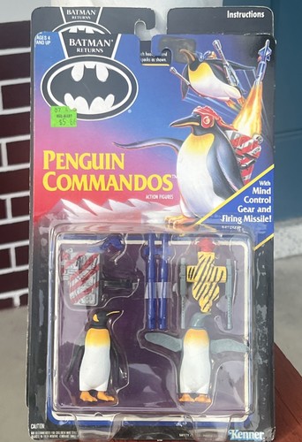 DC Batman Returns Penguin Commandos Figuren 1991 Kenner neu auf Karte - Bild 9 von 9