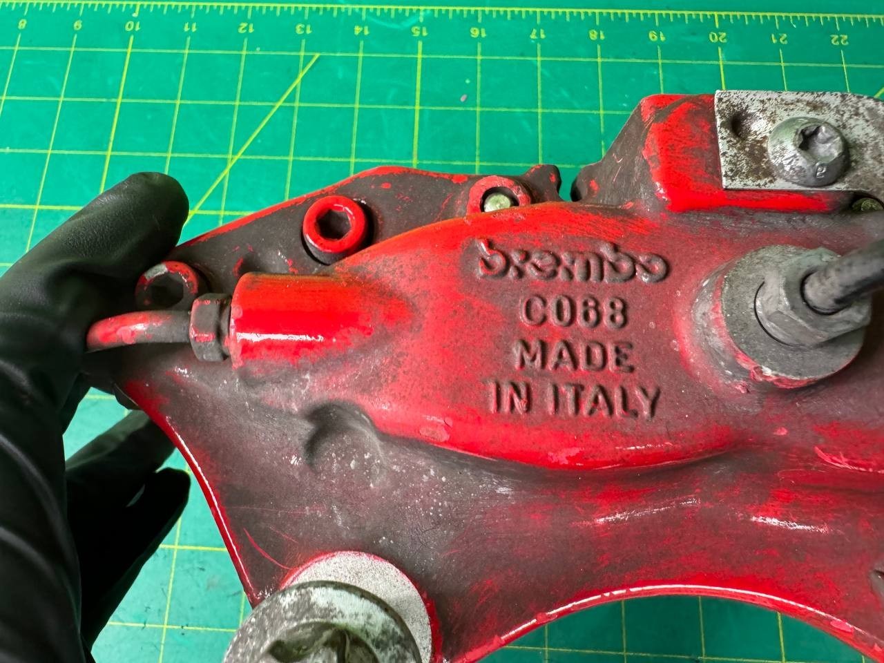 14-19 Maserati Ghibli Rear Left Driver Side Brake Caliper Brembo OEM