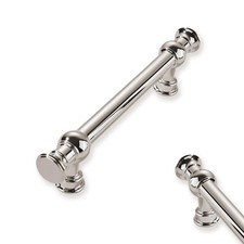 10 PCS 3 Inch 76mm Hole Center Polished Nickel Cabinet Pulls Heavy Duty Handle