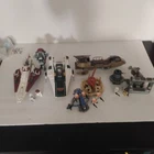 Lego Star Wars Lot Of 6, Partial Complete Builds and Partial Minifigures