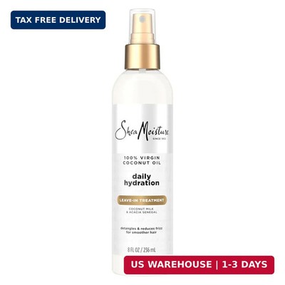 Shea Moisture 100% Virgin Coconut Oil Leave-in Treatment, 8 Ounce