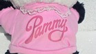 VTG 1981 SHIRT TALES Pammy Panda Large 12" Plush SMART COOKIE Hasbro Hallmark — photo 3