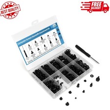 400pcs Computer Screws Assortment Kit with Screwdriver Motherboard Standoffs Scr