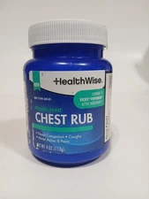 HealthWise™ Medicated Chest Rub | Cough suppressant | Relieves Nasal