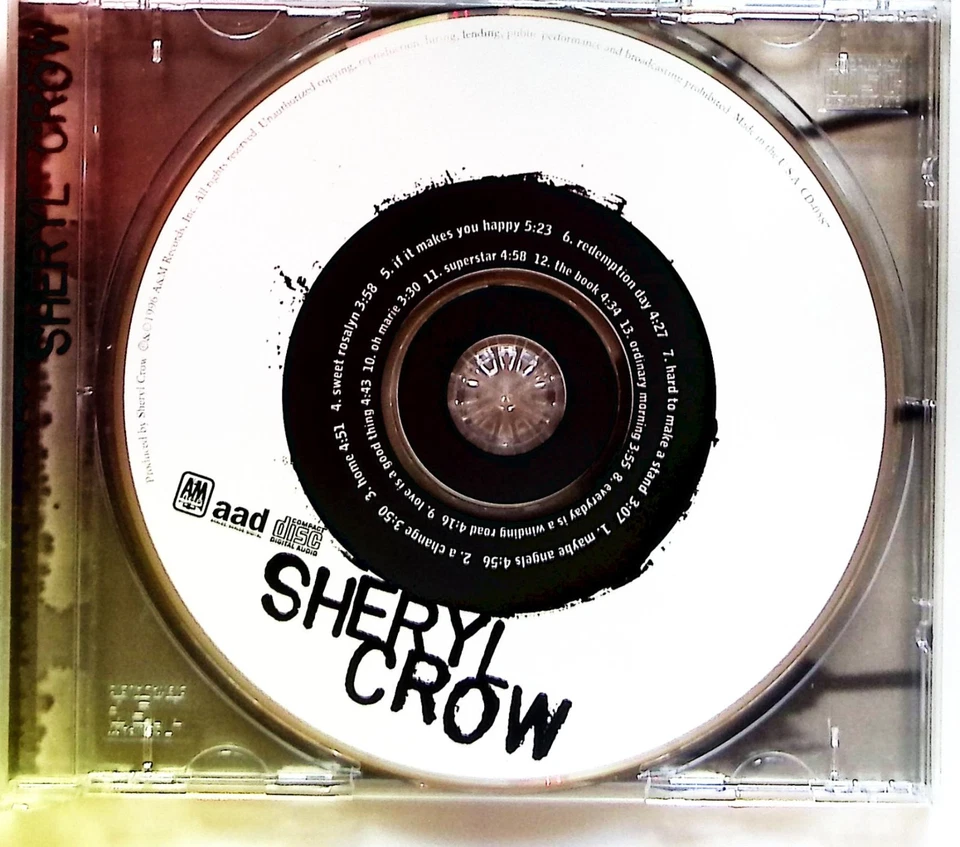 SHERYL CROW SHERYL CROW A&M RECORDS CD 7751 - Image 4 of 4