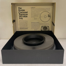 Kodak Carousel Transvue 140 Slide Projector Tray In Original Box