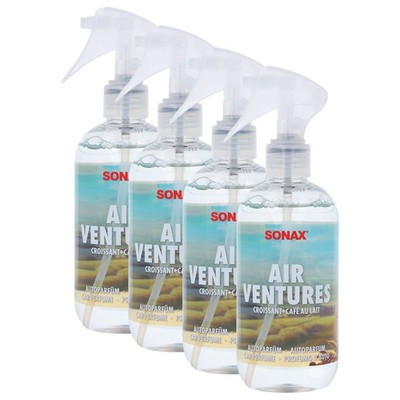 Autoduft Lufterfrischer AirVentures Croissant+Café au Lait 4 X 300 ml Duft Auto