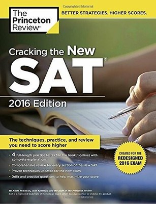 The Princeton Review Cracking the Sat 2016 Edition Buch Princeton Review