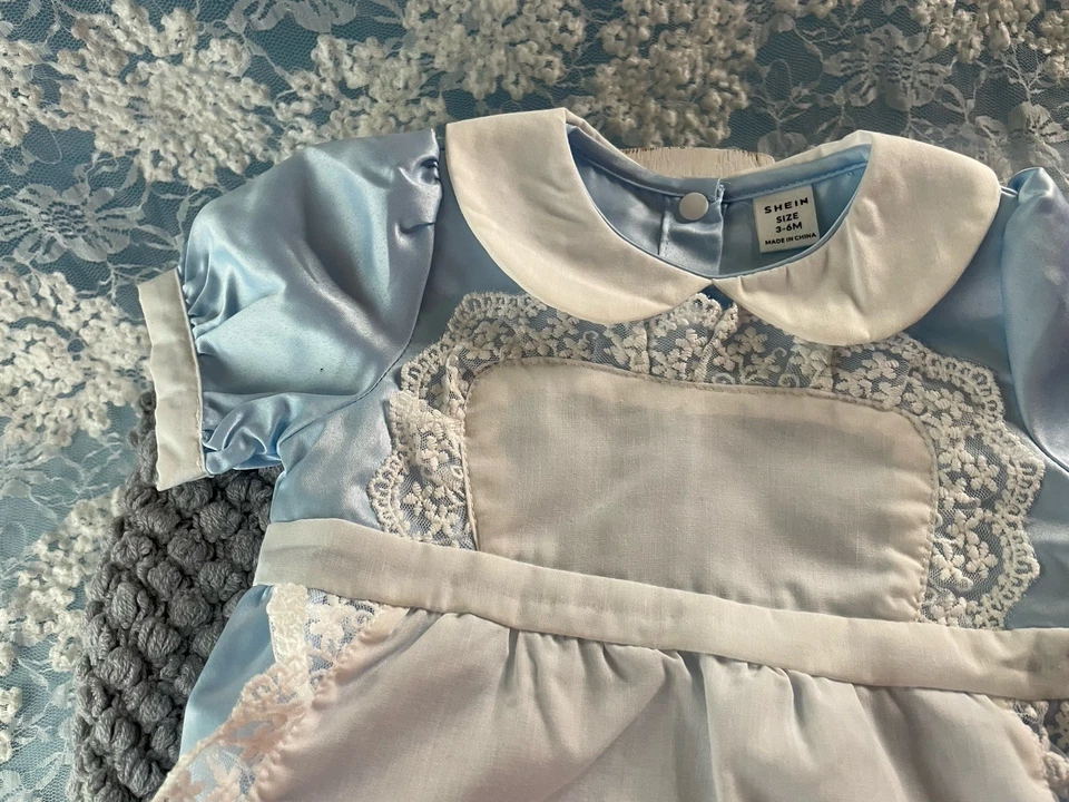 Roupa de recém-nascido com Alice no País das Maravilhas Photo Prop / Halloween - Imagem 3 de 4