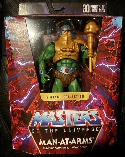 MOTU Masters of The Universe Masterverse Vintage Collection MAN-AT-ARMS Figure