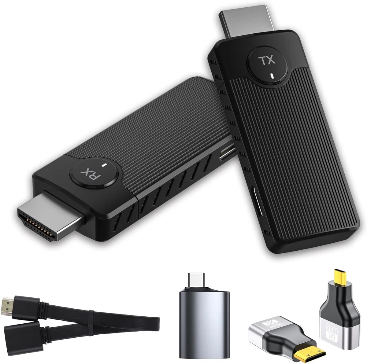 OBEST Wireless WiFi Display Dongle 4K,Adattatore Display - 2