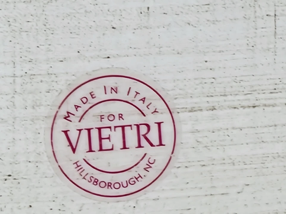 Vietri Made in Italy Drink Tray Poker Cards Man Cave Wooden Vintage - Image 3 of 4