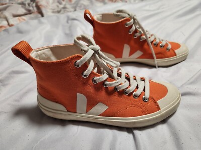 Rare Orange Veja T4 Nova HT Sneakers 